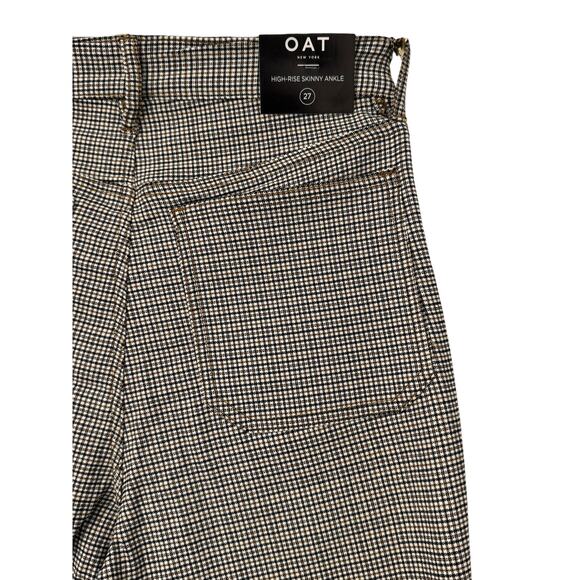 NWT OAT New York High Rise Skinny Ankle Pants - Picture 4 of 7
